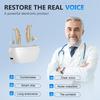 Rechargeable OTC Hearing Aid for Seniors and Adults with Mild to Moderate Hearing Loss, with Noise Cancellation and Adjustable Volume Control, with Charging Case view 2
