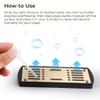 Chewtoyo Cigar Humidity Device Rectangle, Humidifier Built-in Sponge for Cabinets/Cigar Humidors, Keeps The Taste Best Cigars for view 3