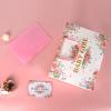 13'' Large Pink Floral Gift Bag for Baby Girl - Includes Wrapping Paper, Pink Tissue Paper, and Card for Newborn Gifts, Showers, Birthdays, and Celebrations view 4