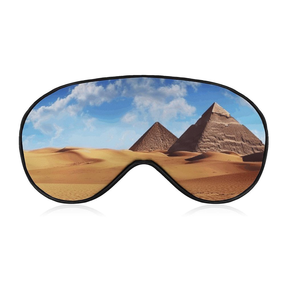 Sleep Mask Soft Comfortable Eye Mask with Adjustable Strap Eye Cover Desert SkyEye Shade for Men Women Work Travel