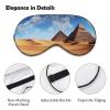 Sleep Mask Soft Comfortable Eye Mask with Adjustable Strap Eye Cover Desert SkyEye Shade for Men Women Work Travel view 3