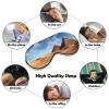 Sleep Mask Soft Comfortable Eye Mask with Adjustable Strap Eye Cover Desert SkyEye Shade for Men Women Work Travel view 4