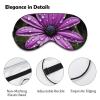 Sleep Mask Soft Comfortable Eye Mask with Adjustable Strap Eye Cover Purple DaisyEye Shade for Men Women Work Travel view 3