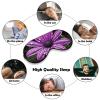 Sleep Mask Soft Comfortable Eye Mask with Adjustable Strap Eye Cover Purple DaisyEye Shade for Men Women Work Travel view 4