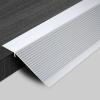 SUCHETA Metal Transition Strips for Laminate Flooring, Silver Wide 10cm Threshold Ramp Non Slip, Aluminium Reducer Carpet to Tile Edge Trim, Building view 1