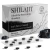 Shilajit Tablets 1000 MG, 100% Himalayan Organic, Shilajit Supplement Rich in Fulvic Acid & 85+ Trace Minerals for Men and Women, Energy & Immune System, 60 Count view 1
