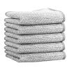 Silver Wire Cleaning Cloth; Steel Wire Cleaning Cloth; Dish Towel; Dish Cloth; scouring pad; rag; Kitchen rag; Kitchen Towel (100 PCS) view 1