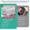 Silver Wire Cleaning Cloth; Steel Wire Cleaning Cloth; Dish Towel; Dish Cloth; scouring pad; rag; Kitchen rag; Kitchen Towel (100 PCS) view 2