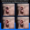 Cauliflower Ear Magnet - Effective Magnets Compression Kit - Prevention & Treatment of Hematomas & Keloid in BJJ, Wrestling, MMA, Grappling, Boxing, Muay Thai, Rugby (Small, Middle and Large) view 3