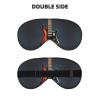 Orange Electric Guitars Double Side Eye Mask, Adjustable Strap Eye Mask, Eye Sleep Shade Cover, Blocks Light Eye mask view 2