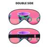 90's Cup Design Double Side Eye Mask, Adjustable Strap Eye Mask, Eye Sleep Shade Cover, Blocks Light Eye mask view 2