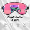 90's Cup Design Double Side Eye Mask, Adjustable Strap Eye Mask, Eye Sleep Shade Cover, Blocks Light Eye mask view 3