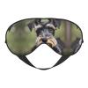 Adorable Schnauzer Double Side Eye Mask, Adjustable Strap Eye Mask, Eye Sleep Shade Cover, Blocks Light Eye mask view 1