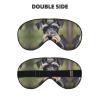 Adorable Schnauzer Double Side Eye Mask, Adjustable Strap Eye Mask, Eye Sleep Shade Cover, Blocks Light Eye mask view 2