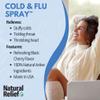 Natural Relief Fast Acting Cold and Flu Oral Spray with Zinc view 2