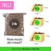 FRILLZ by DECOfill Crinkle Cut Paper Shred Filler for Baskets, Gifts, Packing and Protecting your Birthday, Weddings, Anniversary, Valentines Day, and other gifts (2 pound, Black) view 2