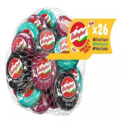 Bab Cheese Variety Pack, 26 ct.