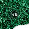 FRILLZ Crinkle Cut Paper Shred Filler for Baskets, Gifts, Packing and Protecting your Birthday, Weddings, Anniversary, Valentines Day, and other gifts (1/2 pound, Pine Green) view 1