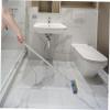 JEWEDECO Bathroom Broom Floor Cleaning Brush Long Handle Scrub Brush for Indoor Kitchen Dust Broom for Hard Floors view 4