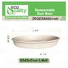 26oz Oval Disposable Compostable Paper Burrito Bowls Heavy-Duty, Eco-Friendly Oval Bowls Natural Bagasse Unbleached, Heat Resistant, 100% Biodegradable Salad Bowls Alternative to Plastic (50) view 3