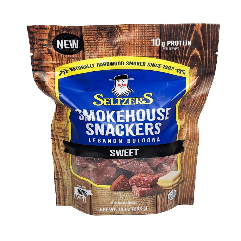 Lebanon Bologna Smokehouse Snackers, Sweet Flavor, 10 oz (Pack of 4)