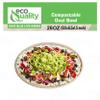 26oz Oval Disposable Compostable Paper Burrito Bowls Heavy-Duty, Eco-Friendly Oval Bowls Natural Bagasse Unbleached, Heat Resistant, 100% Biodegradable Salad Bowls Alternative to Plastic (250) view 4