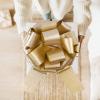 1Pcs Large Gift Bows16" Wide, Bows for Gift, Christmas, Presents, Birthday, Baby Shower, Gift Basket,Wedding, Reception, Easter,Decoration, Office, Classroom, Fundraiser. (Gold-1) view 4