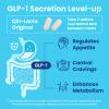 QSI-Lacto Original 2 Packs, 180 Servings, Naturally Supports GLP-1 Level Elevation, Galactose Included, Gut Health, Prebiotics, Chewable view 3