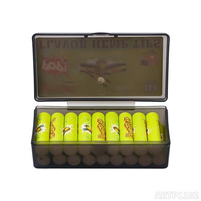 HONEYPUFF Ice Pineapple Flavored Pop Filters for Rolling Papers, 18 Pcs Flavors 7mm Tips