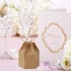 50Pack Paper Gift Boxes, Lantern Hexagon Kraft Paper Package Box with Twine, Foldable Treat Candy Boxes Gift Packing Wrap for Wedding Party Christmas view 4