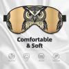 Cute Owl Double Side Eye Mask, Adjustable Strap Eye Mask, Eye Sleep Shade Cover, Blocks Light Eye mask view 3