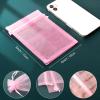 WenTao 100pcs Organza Gift Bags, 4 x 6 inches Pink Wedding Christmas Favors Gift Drawstring Bags Jewelry Pouches view 2
