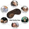Sleep Mask for Men Women Rose and Sewing Machine Eye Cover for Sleeping Breathable Sleep Eye Mask with Adjustable Elastic Strap Light Blocking Eyeshade for Night Sleeping Nap view 4