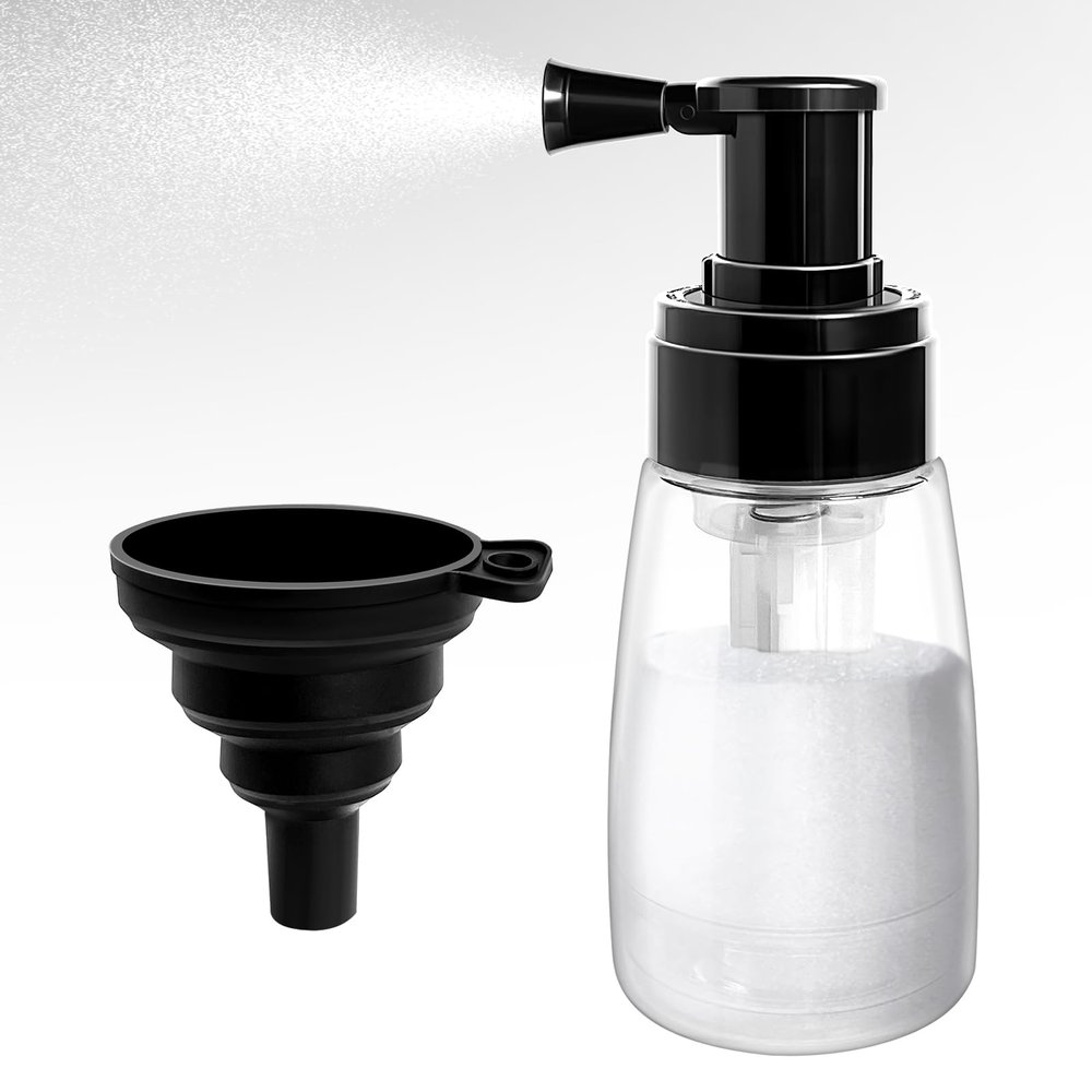 Diatomaceous Earth Duster. 6oz Garden Power Dispersal for Indoor/Outdoor Patent Design Adjustable Sprayer Angel & Transparent Body