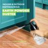 Diatomaceous Earth Duster. 6oz Garden Power Dispersal for Indoor/Outdoor  Patent Design  Adjustable Sprayer Angel & Transparent Body view 3