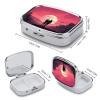 Emotional Imagery Pill Box Cute Square Pill Case Portable Medicine Tablet Vitamin Holder Organizer for Purse Pocket view 2