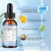 2 Pack Liquid Magnesium Glycinate Drops with Taurate & Citrate, Calm Magnesium with Omega3, L-Theanine, Potassium, Ashwagandha, Vitamin for Sleep, Muscle, Immune Health, Sugar-Free Strawberry Flavor view 2