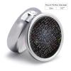 Math Formula Pill Box Cute Round Pill Case Portable Medicine Tablet Vitamin Holder Organizer for Purse Pocket view 2