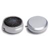 Math Formula Pill Box Cute Round Pill Case Portable Medicine Tablet Vitamin Holder Organizer for Purse Pocket view 3