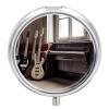 Guitar Bass Music Musical Instruments Pill Box Cute Round Pill Case Portable Medicine Tablet Vitamin Holder Organizer for Purse Pocket view 1