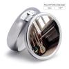 Guitar Bass Music Musical Instruments Pill Box Cute Round Pill Case Portable Medicine Tablet Vitamin Holder Organizer for Purse Pocket view 2