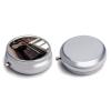 Guitar Bass Music Musical Instruments Pill Box Cute Round Pill Case Portable Medicine Tablet Vitamin Holder Organizer for Purse Pocket view 3