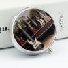 Guitar Bass Music Musical Instruments Pill Box Cute Round Pill Case Portable Medicine Tablet Vitamin Holder Organizer for Purse Pocket view 4