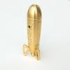 Brass Rocket 2.0 Uniquely Designed Straight Pipe with Jet Nozzle Poker Tool 5.2 Oz of Solid Brass view 1
