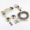 FDAVDNMG HandheldToilet Sprayer Brass BathroomSprayer Set with Hot Cold Water Baby Cloth Diaper Sprayer, Reduce The Toilet Paper, Easy to Install view 2