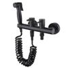 FDAVDNMG HandheldToilet Sprayer Dual Handle BathroomSprayer Set Wall Mounted Baby Cloth Diaper Sprayer with Spring Hose, Bathroom Washroom view 1
