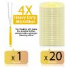 360 Duster Refills Kit, 20 Count Heavy Duty Disposable Microfiber Dusters (Yellow) view 2