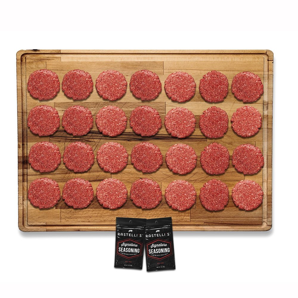 Rastelli's Wagyu Beef Burger (28 ct) 5.33 oz Portions, 9.33 lbs. Total