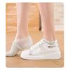 Unisex Invisible Height Increase 2.5-6CM Silicone Socks Gel Heel Pads Orthopedic Arch Support Heel Cushion Foot Massage Pad(White,4cm) view 3