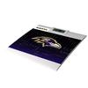 Keyscaper Baltimore Ravens Quadtile Design Digital Bathroom Scale view 1